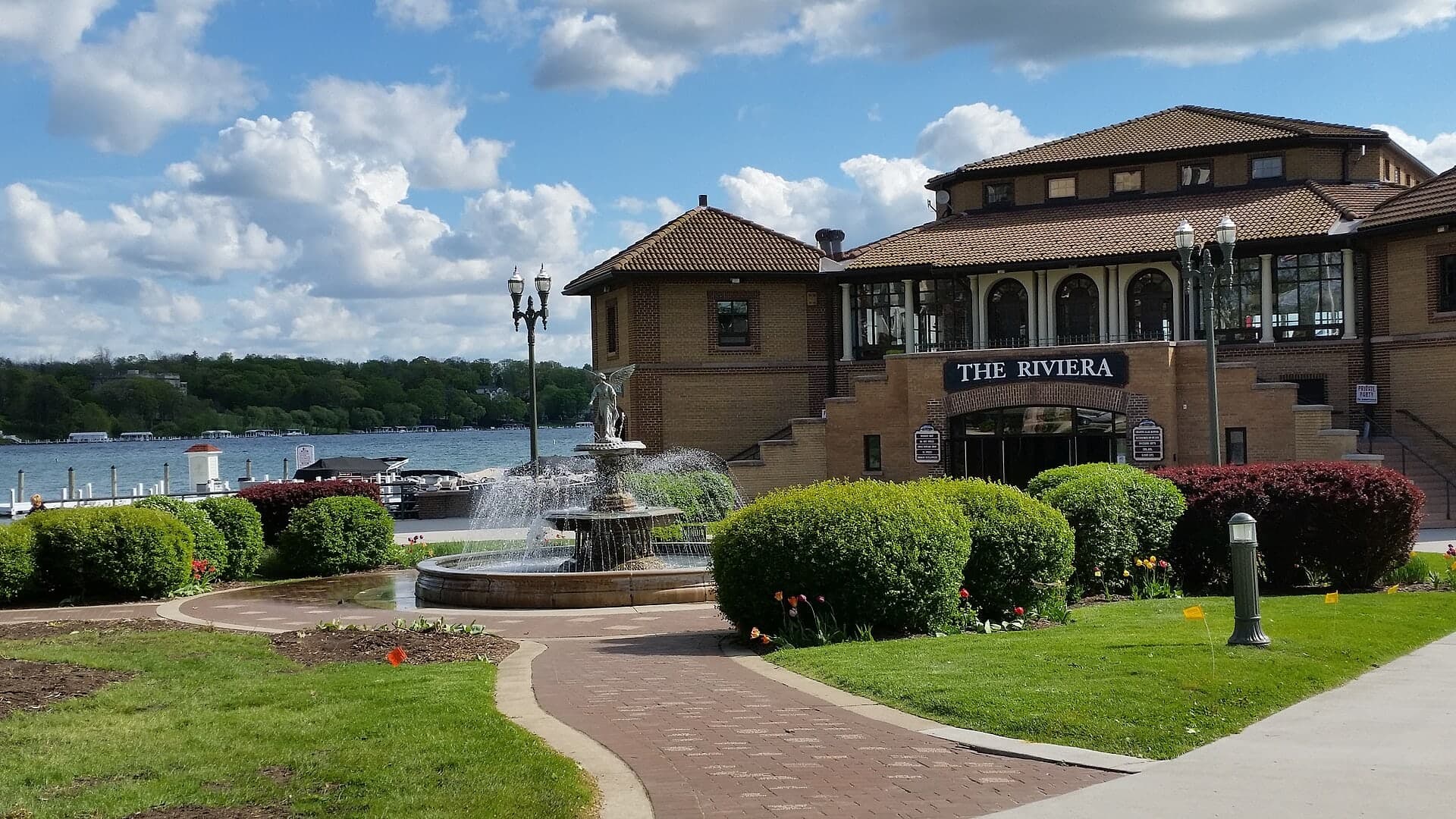 The Riviera beside Geneva Lake in downtown Lake Geneva